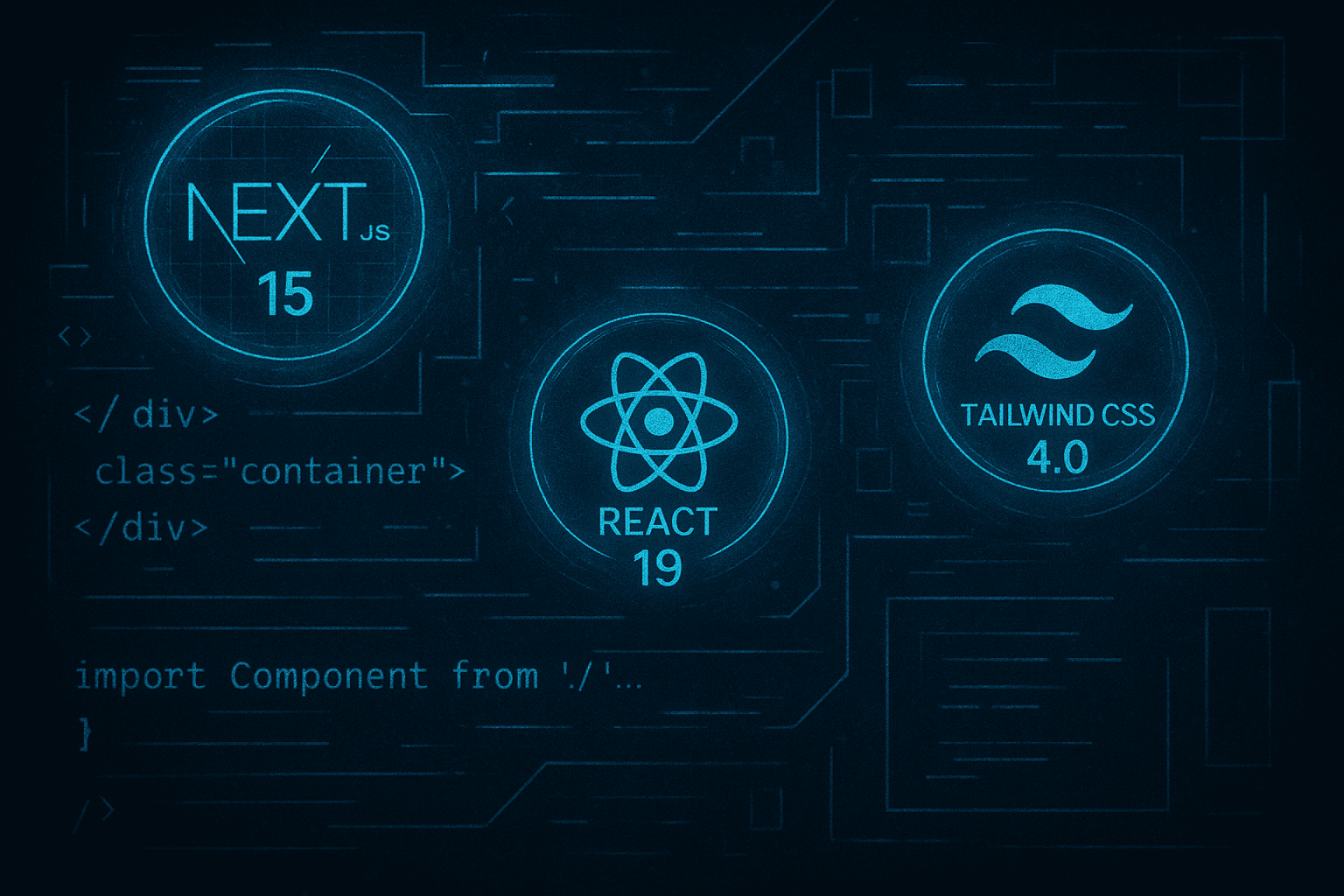 Tehnološki trendovi 2025 - Next.js, React i Tailwind CSS